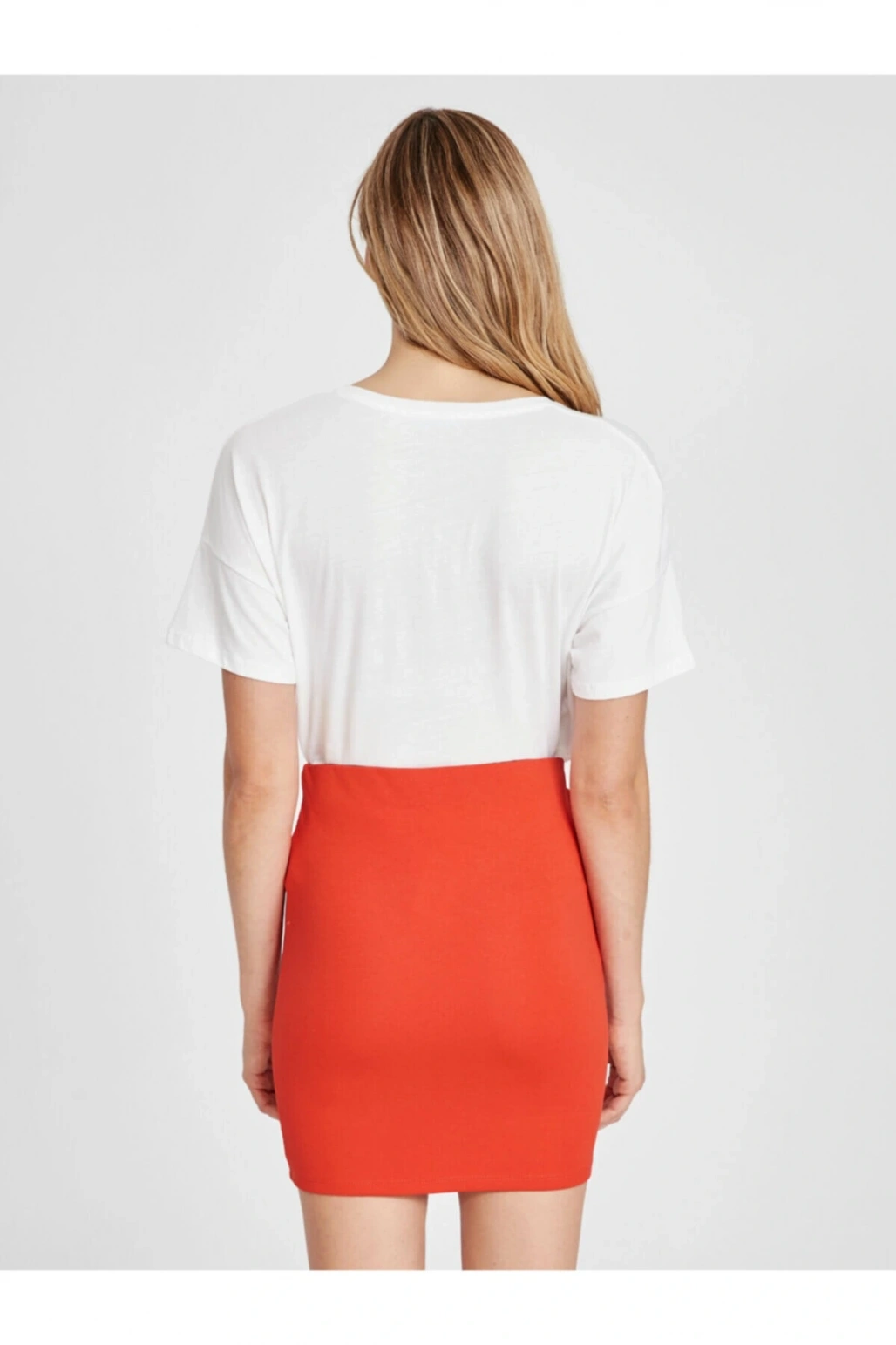 Kadın Kırmızı Casual Etek