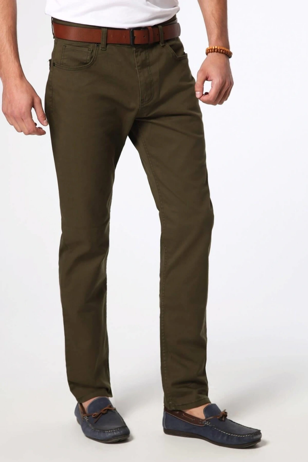 Erkek K.yeşil 5 Cep Pantolon 8b1451e1