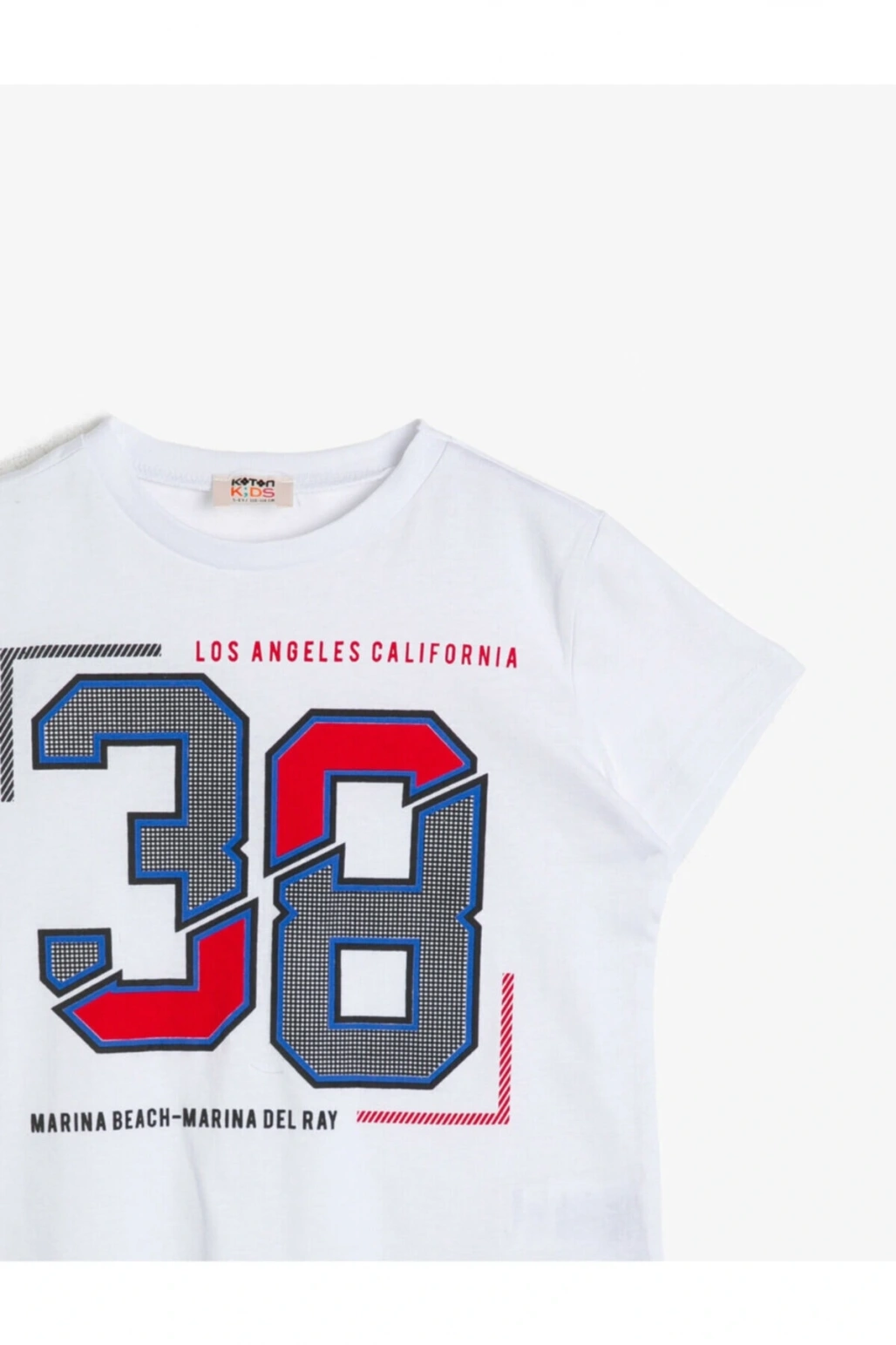 Beyaz Erkek Çocuk T-Shirt 0YKB16011OK