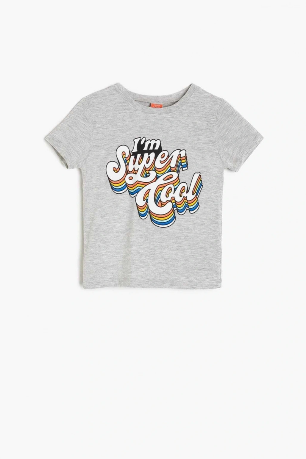 Gri Erkek Bebek T-Shirt