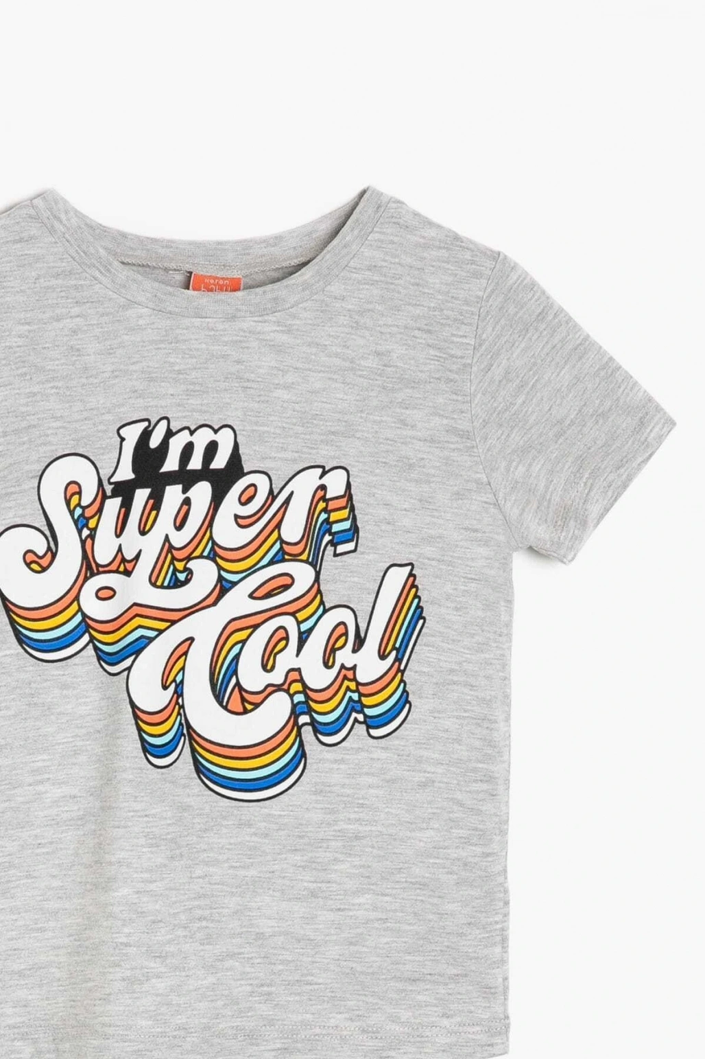 Gri Erkek Bebek T-Shirt