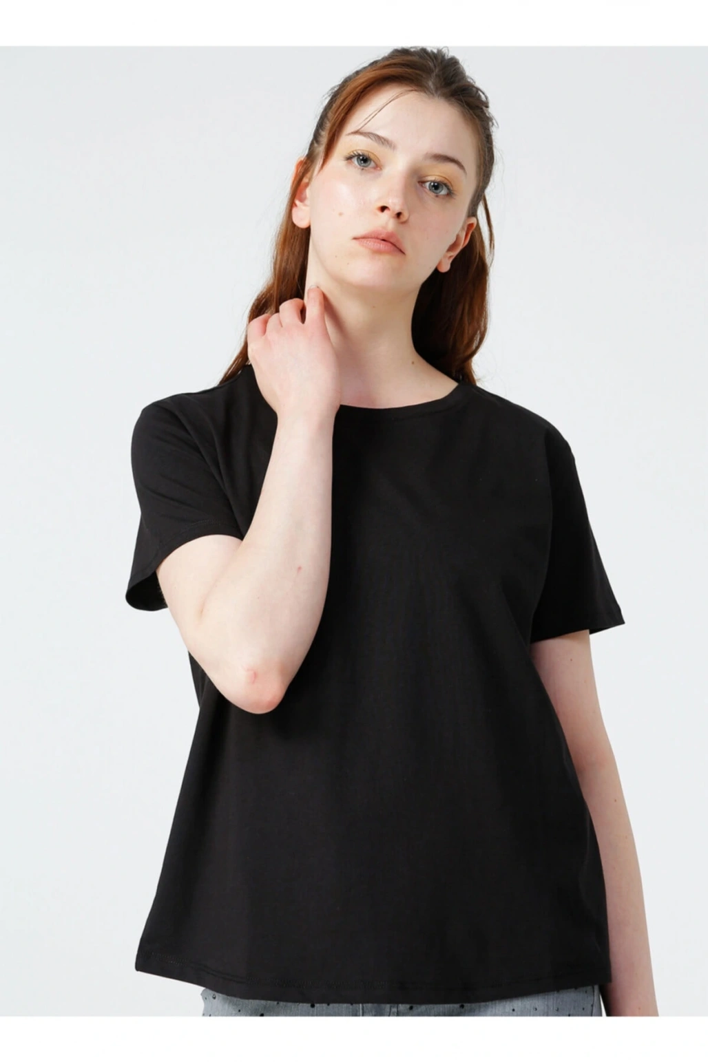 Kadın Siyah Tişört