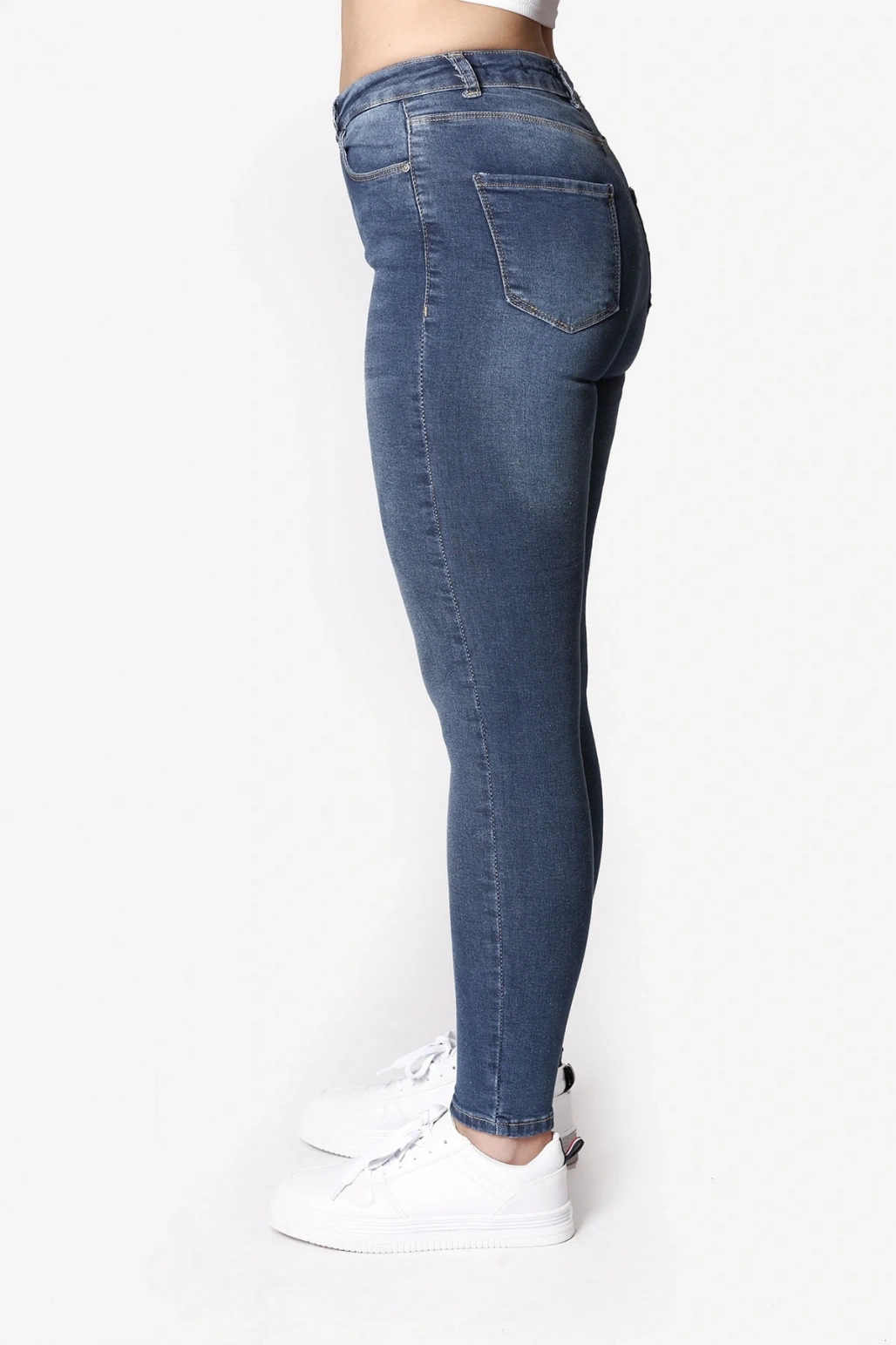 21y0565b1 Kadın Jean Pantolon