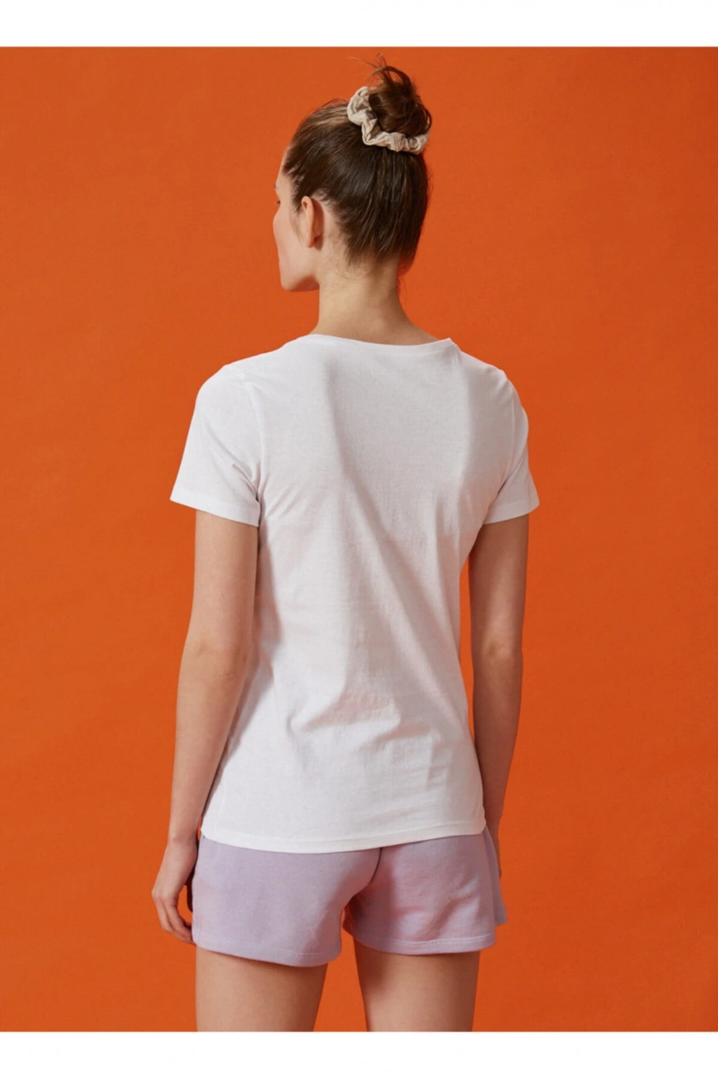 T-shirt, M, Koyu Beyaz