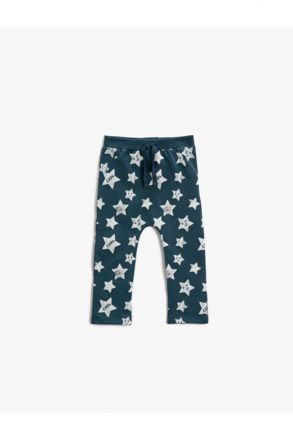 Desenli Eşofman Altı Pamuklu