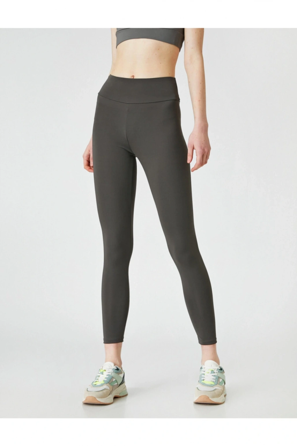 Yüksek Bel Spor Tayt