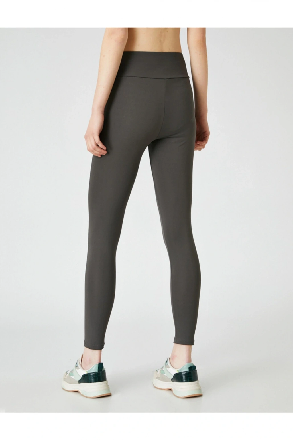 Yüksek Bel Spor Tayt