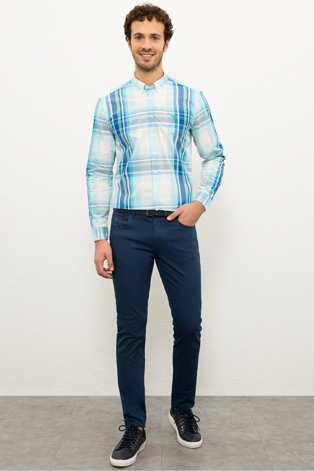 Mavı Erkek Pantolon