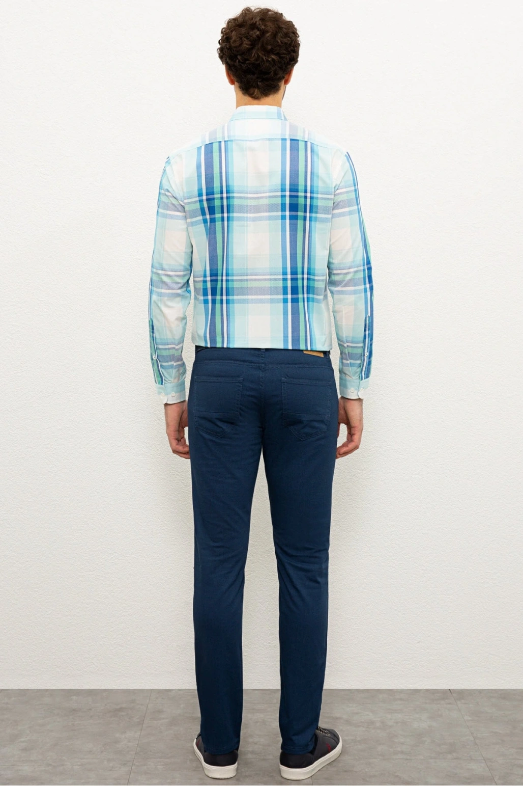 Mavı Erkek Pantolon