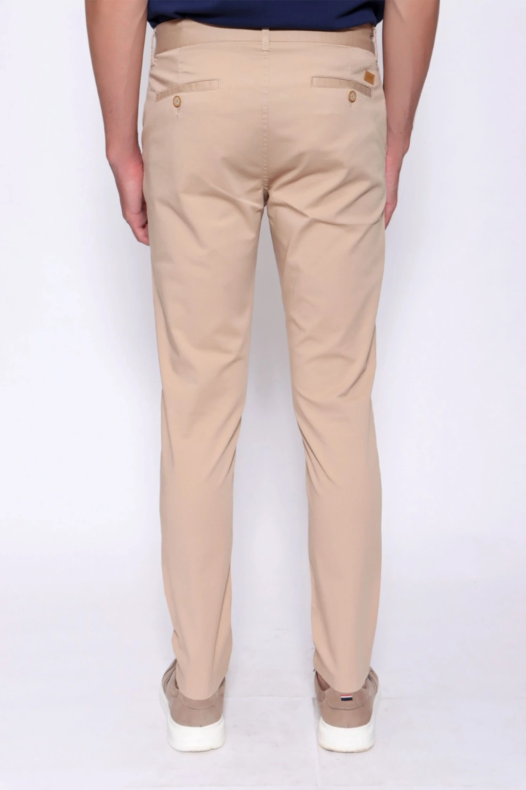 U.s Polo Assn. Erkek Kum Rengi Dokuma Silim Fit Pantolon