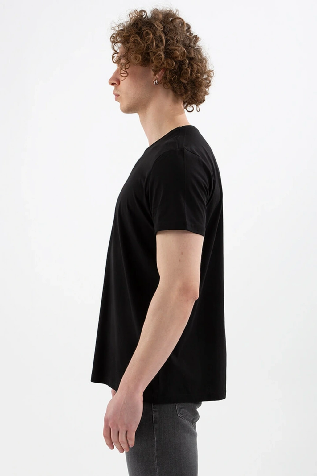 Baskılı Tişört Siyah