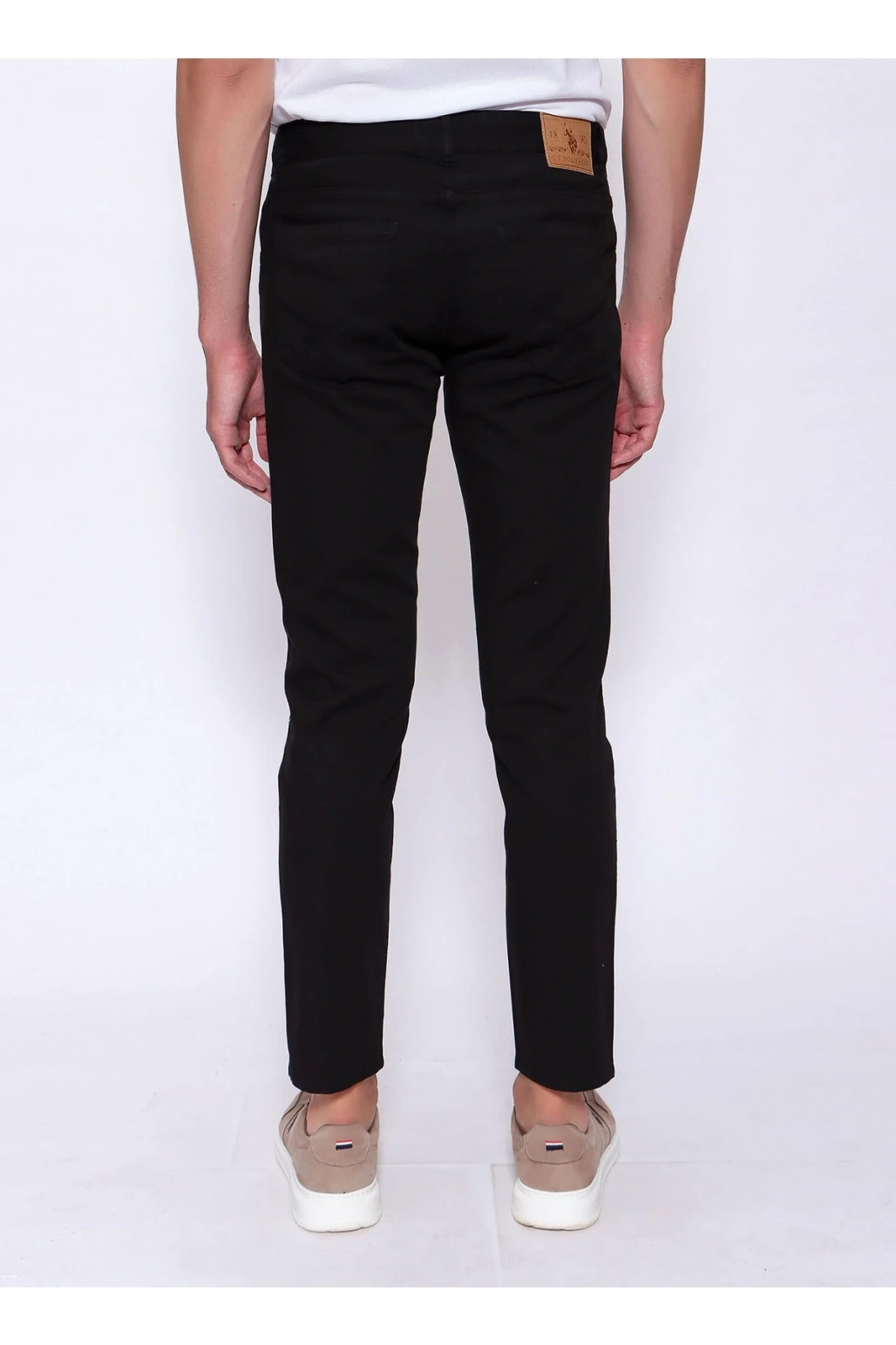 Normal Bel Slim Fit Siyah Erkek Pantolon - Dernest22y