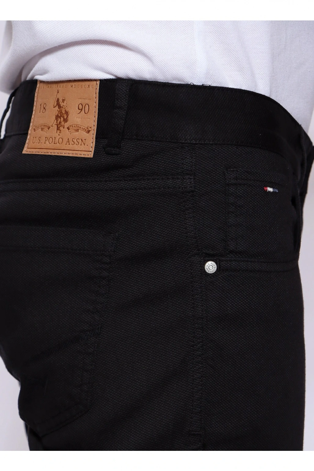 Normal Bel Slim Fit Siyah Erkek Pantolon - Dernest22y