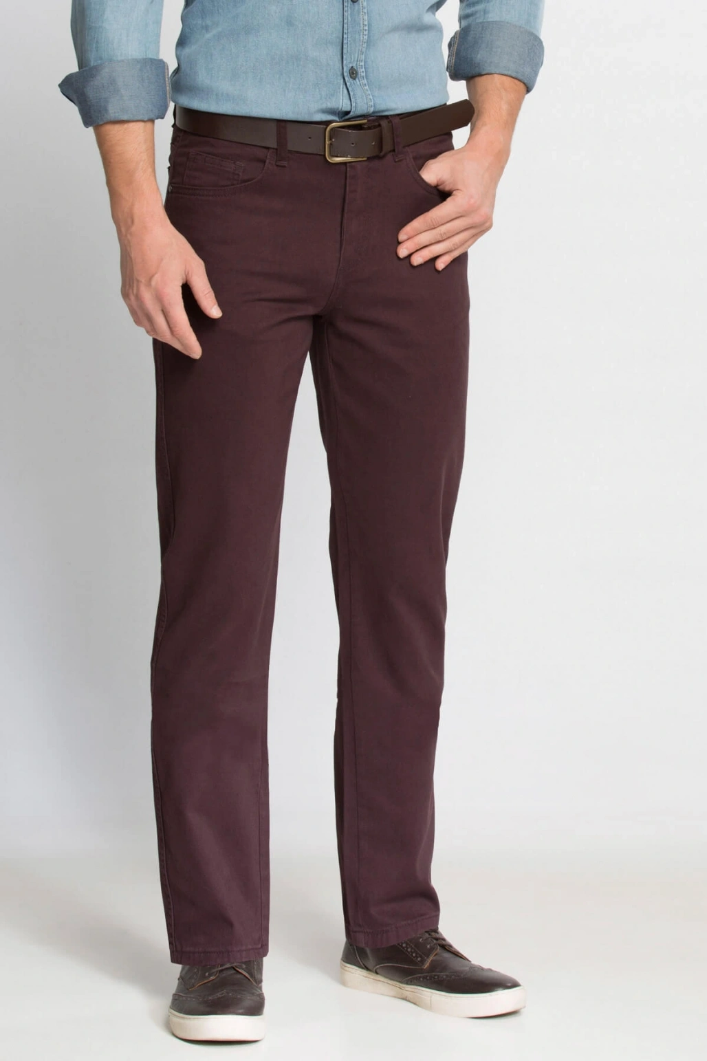 Erkek Mor Pantolon 6K2046Z8