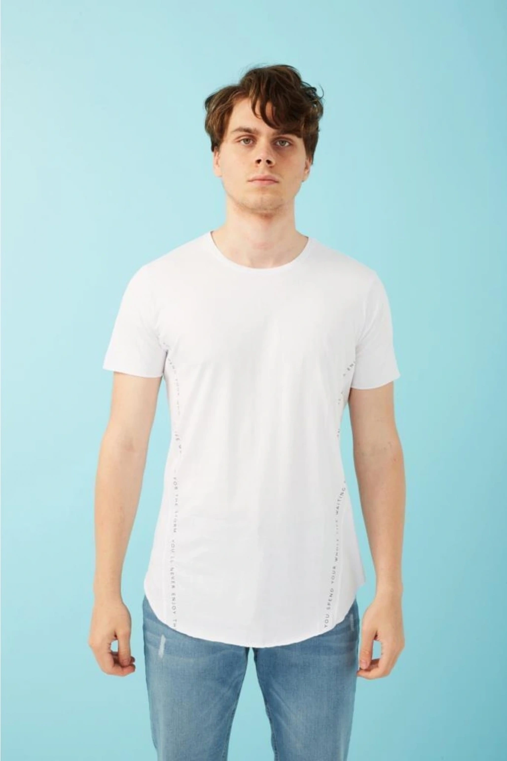 Erkek Kısa Kollu Tişört 22y0282e1