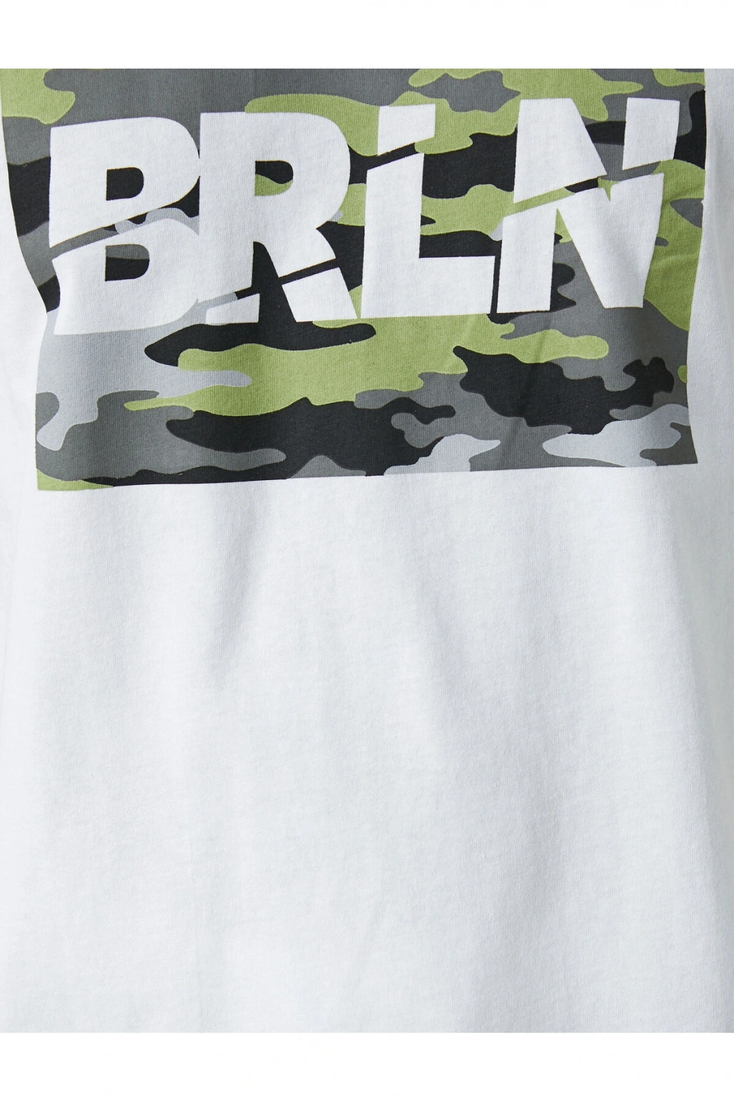 Kamuflaj Baskılı Tişört