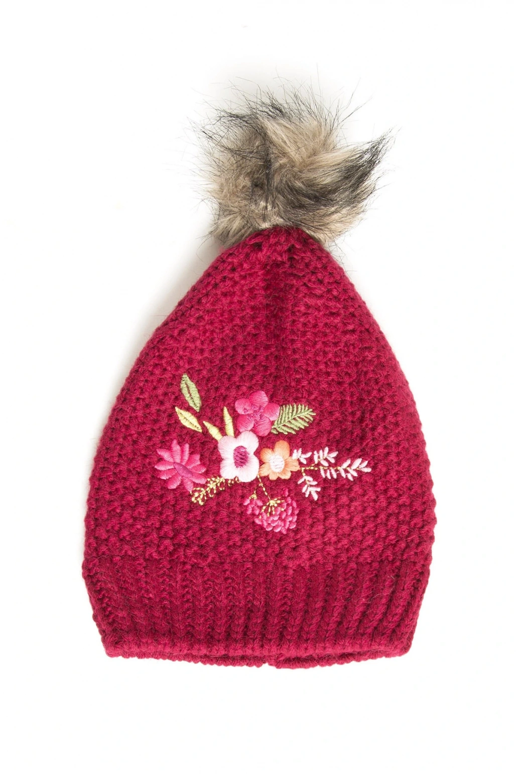 Bordo Kız Çocuk Bere 7K7357Z4