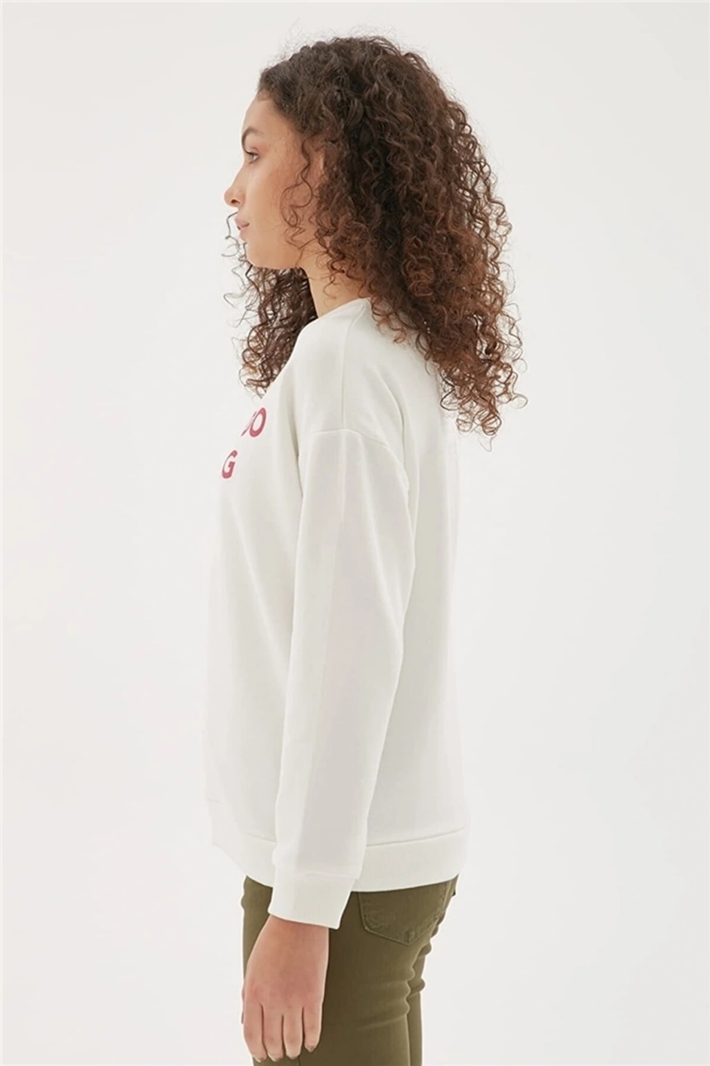 22k0842k1 Kadın Sweat Ekru