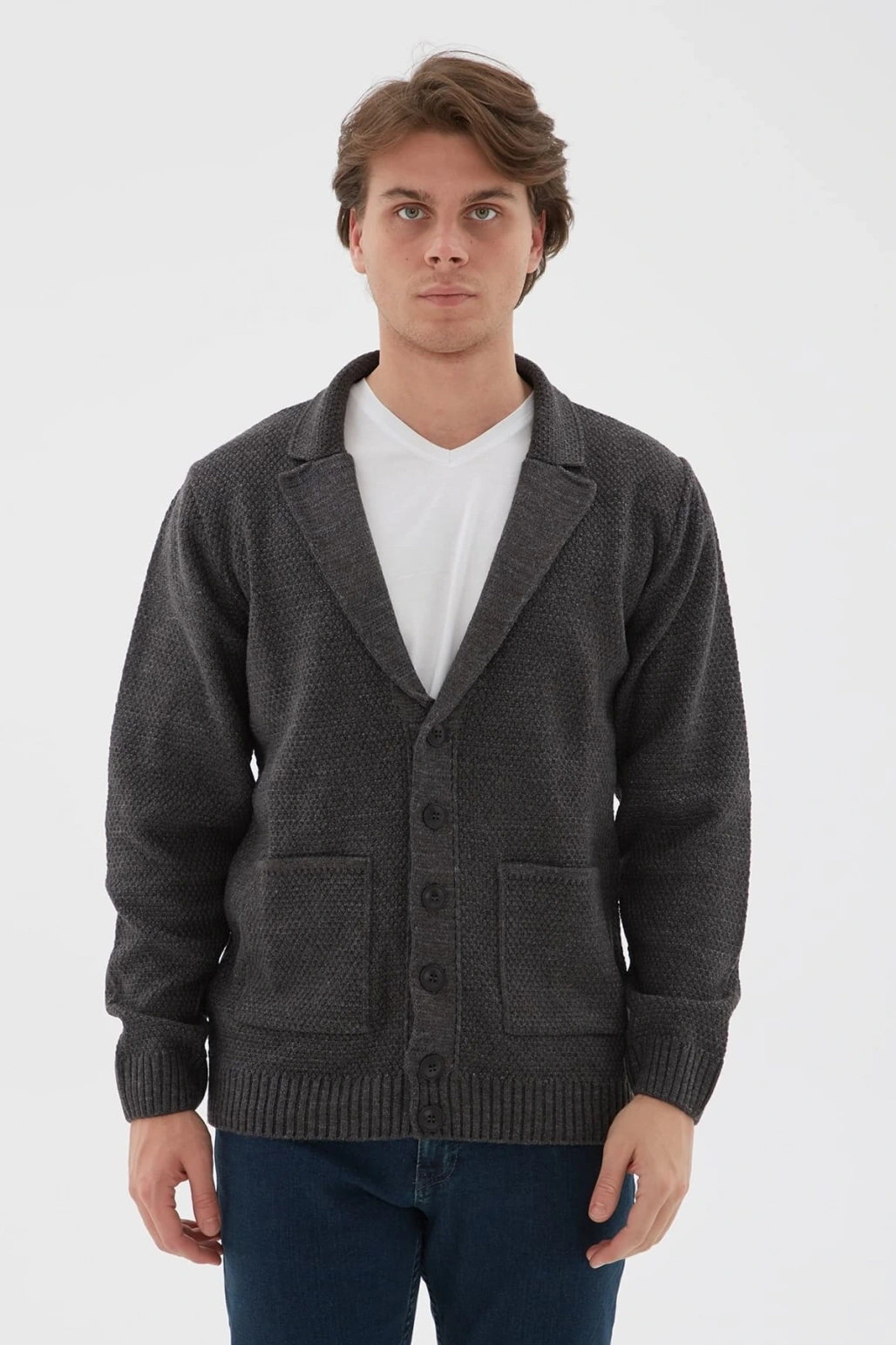 Triko Ceket Antrasit / Anthracite