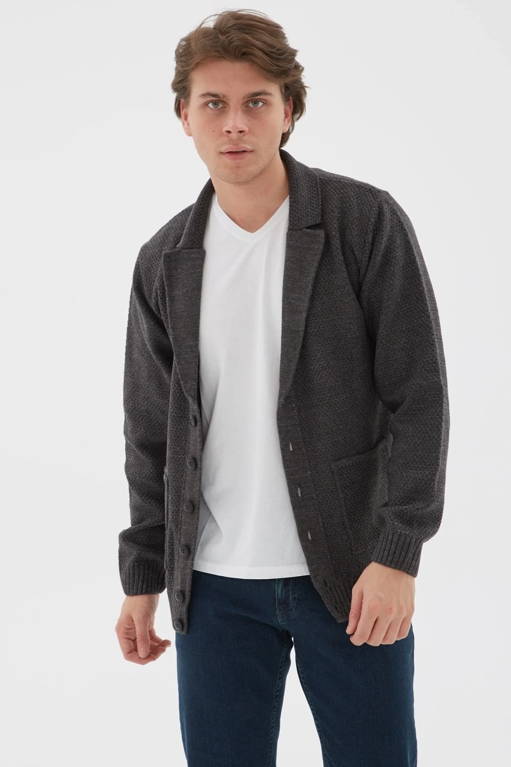 Triko Ceket Antrasit / Anthracite