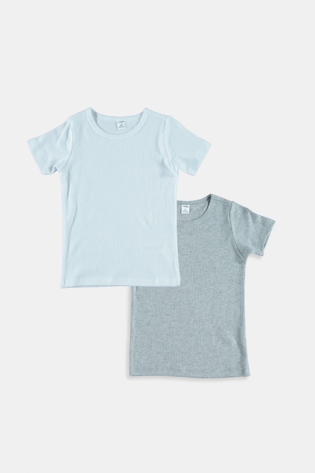 Erkek Çocuk Gri Melanj 946 Fanila 2Li