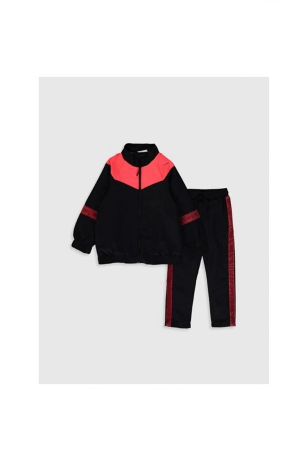 Unisex Çocuk Siyah Eşofman Takımı