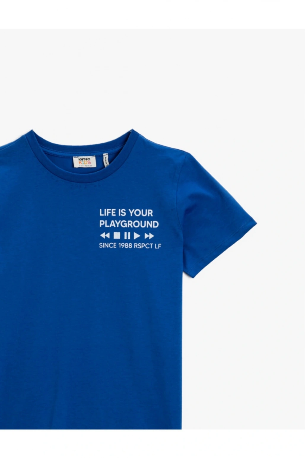 Erkek Çocuk Baskili Tisört Pamuklu