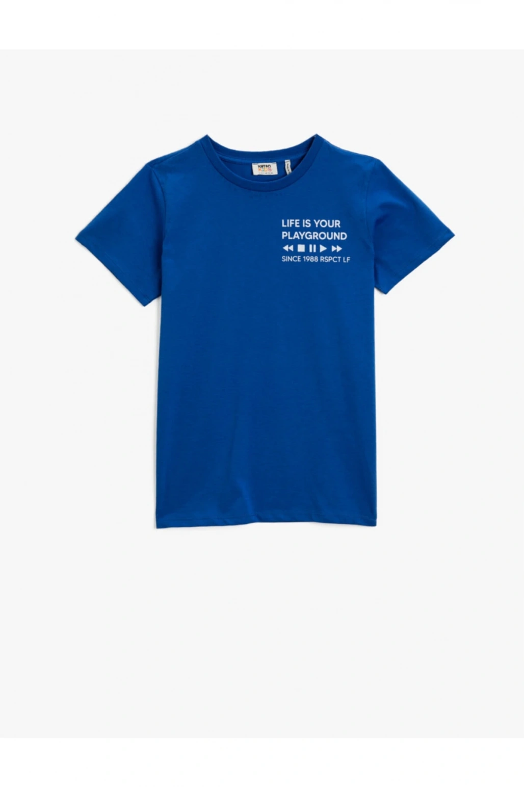 Erkek Çocuk Baskili Tisört Pamuklu