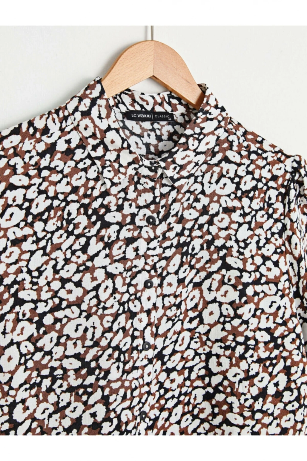 Kadın Kahverengi Gömlek