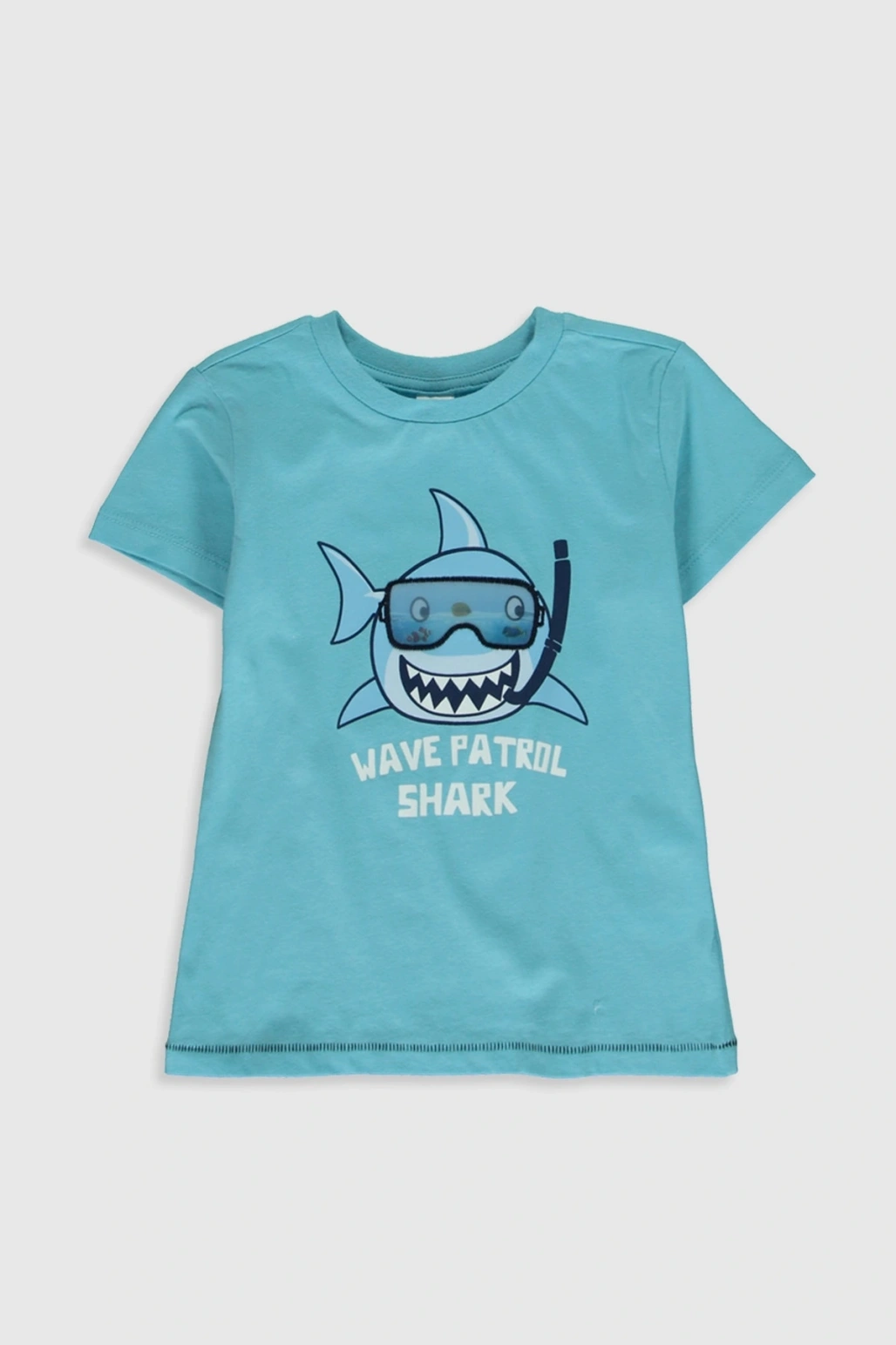 Erkek Bebek Turkuaz Q5U T-Shirt