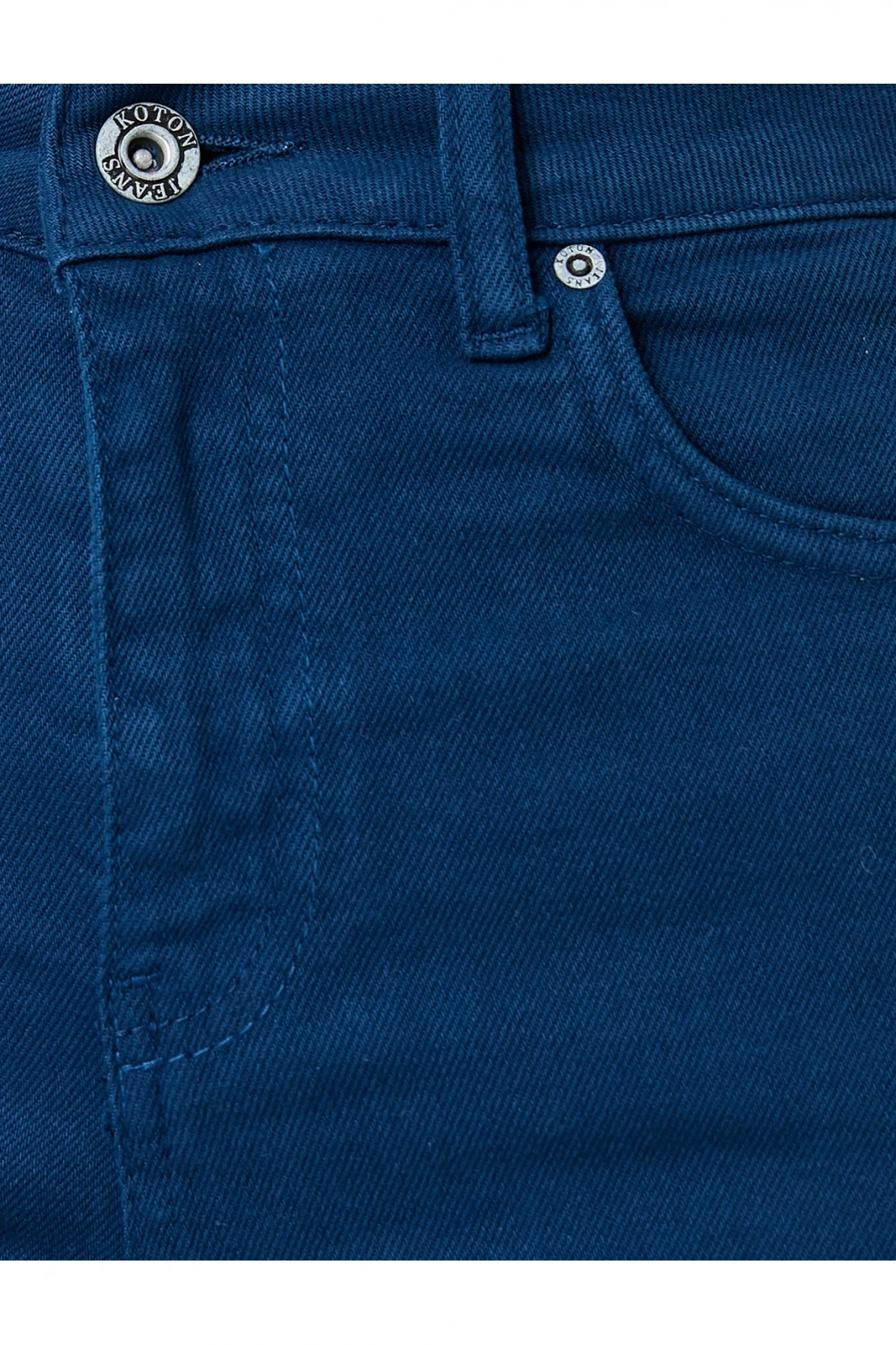 İspanyol Crop Paça Kot Pantolon Dar Kesim