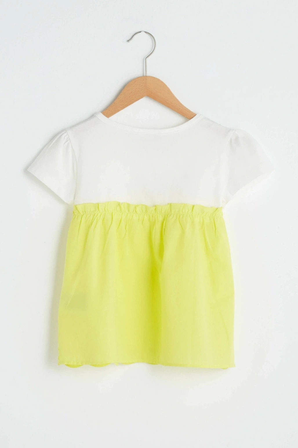 Kız Çocuk Sarı Fuu Bluz