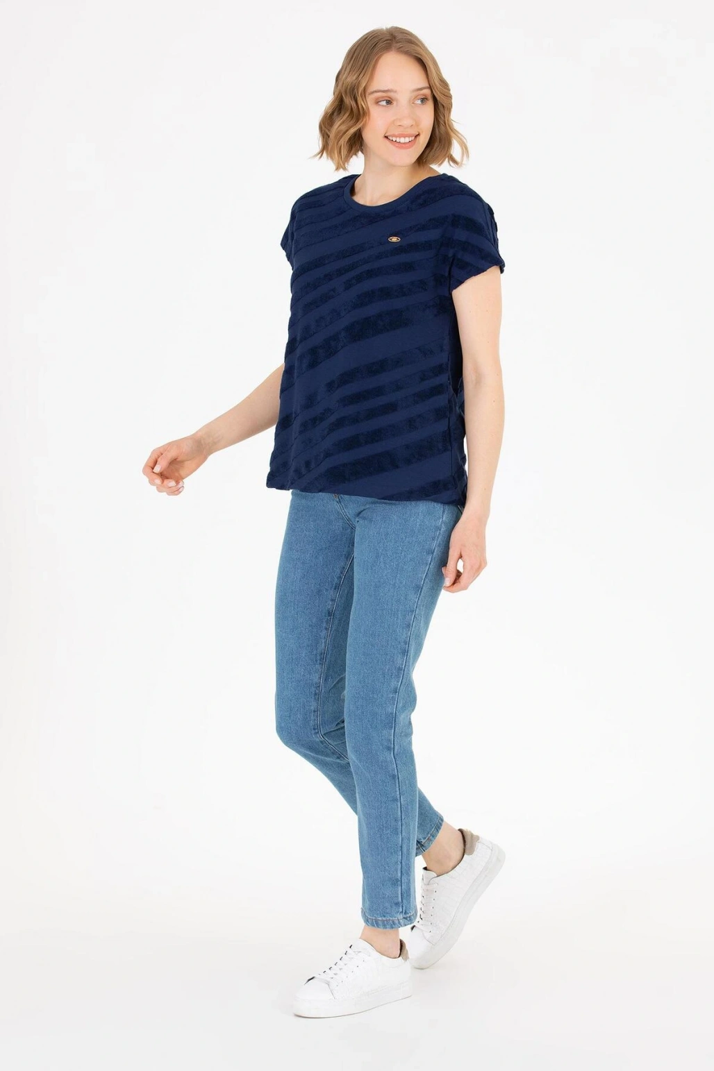 T-shirt, Xs, Lacivert