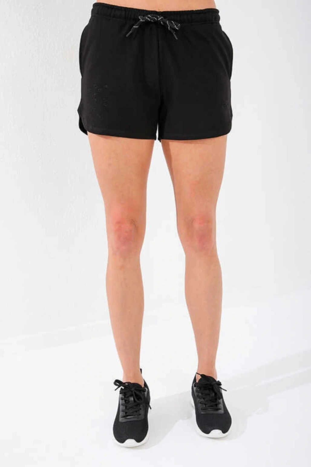 Kadın Siyah Şort 03279-01