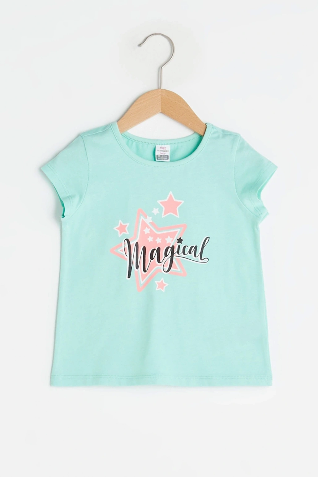 Kız Bebek Açık Suyeşili Fyk T-Shirt