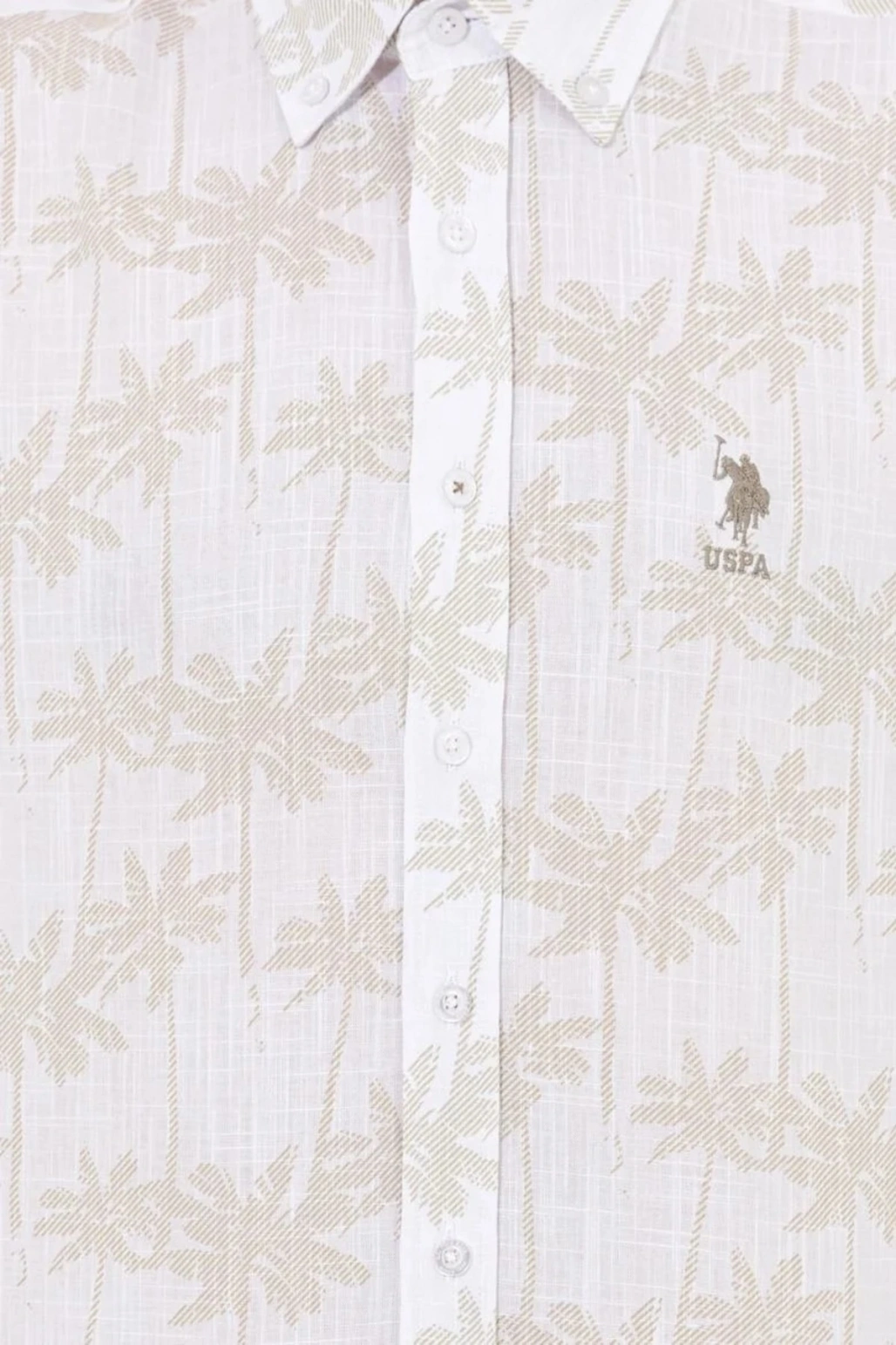 Erkek Haki Gömlek Uzunkol