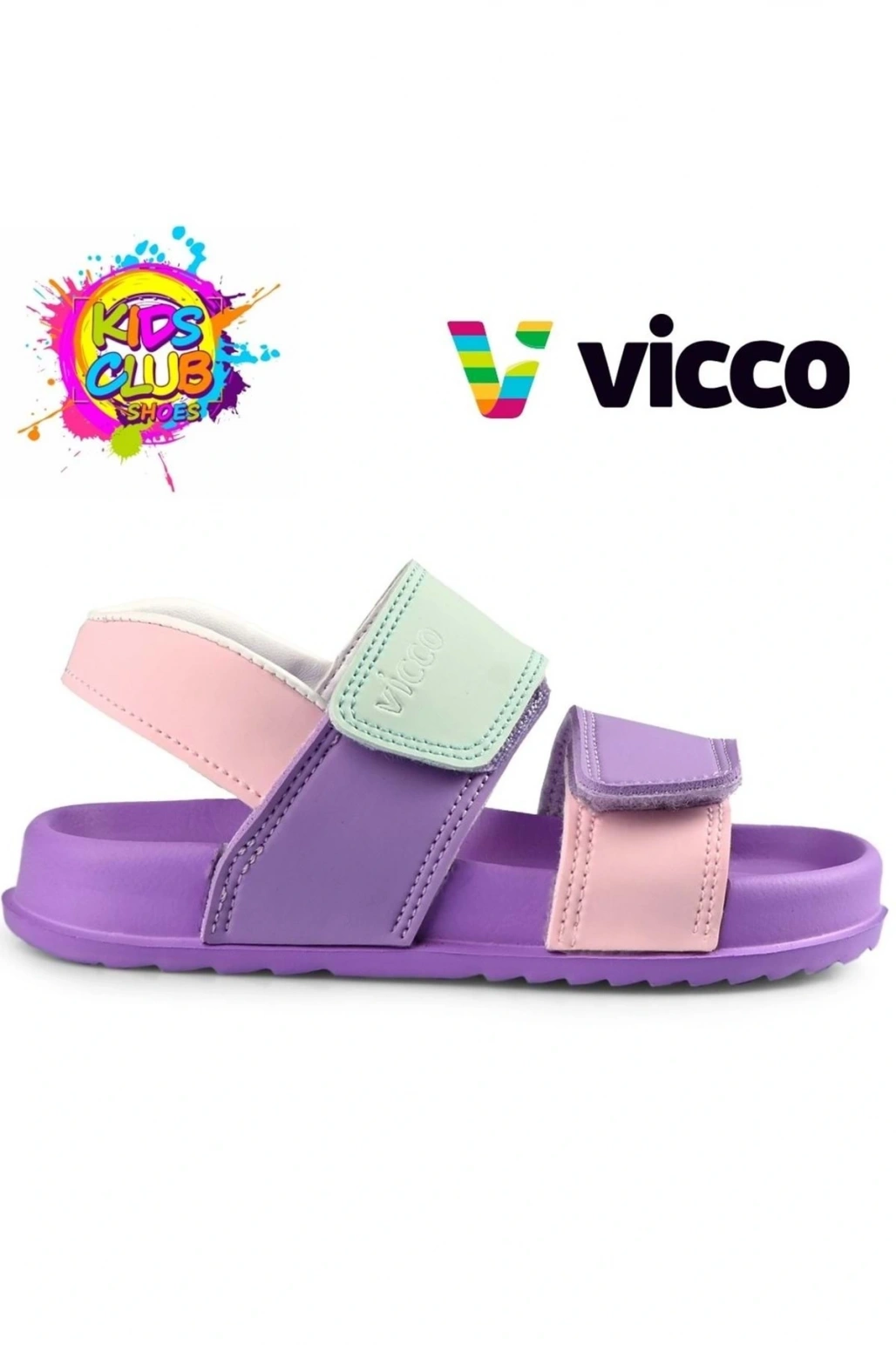 Krixi Ortopedik Çocuk Sandalet LİLA