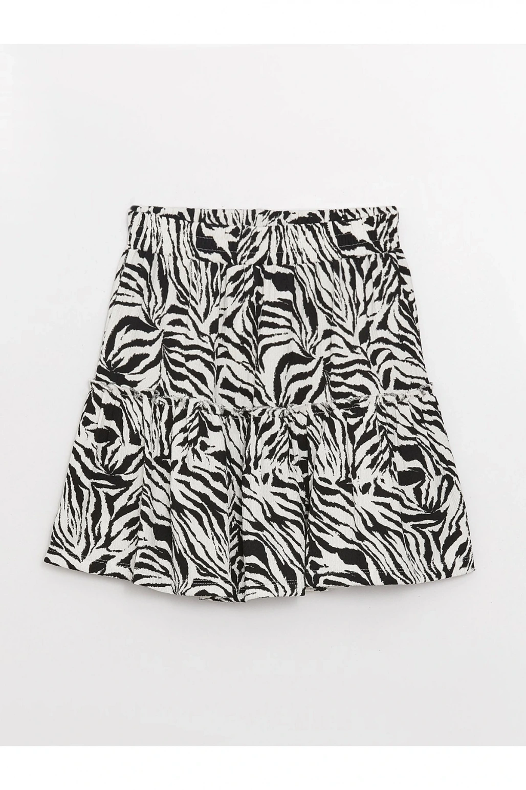 Lcw Casual Beli Lastikli Çiçekli Kadın Şortlu Etek