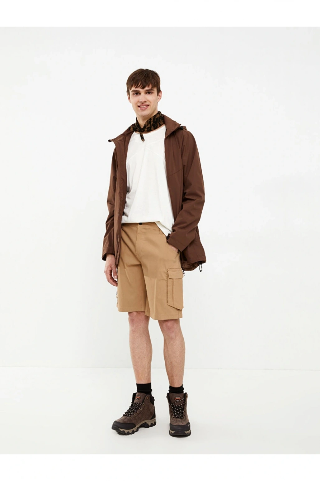 Standart Kalıp Erkek Kargo Şort