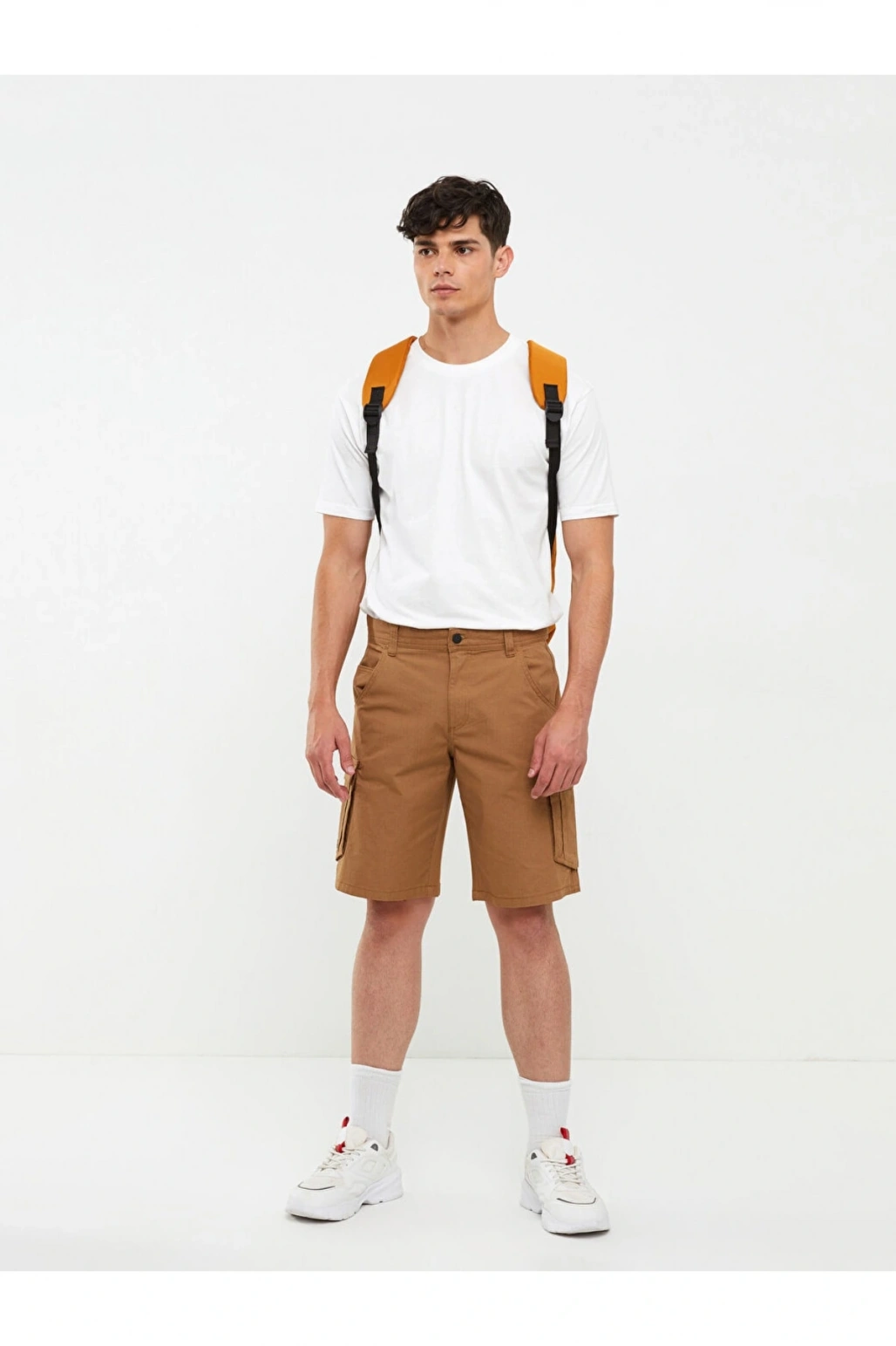 LCW OUTDOOR Kahverengi Standart Kalıp Erkek Kargo Şort