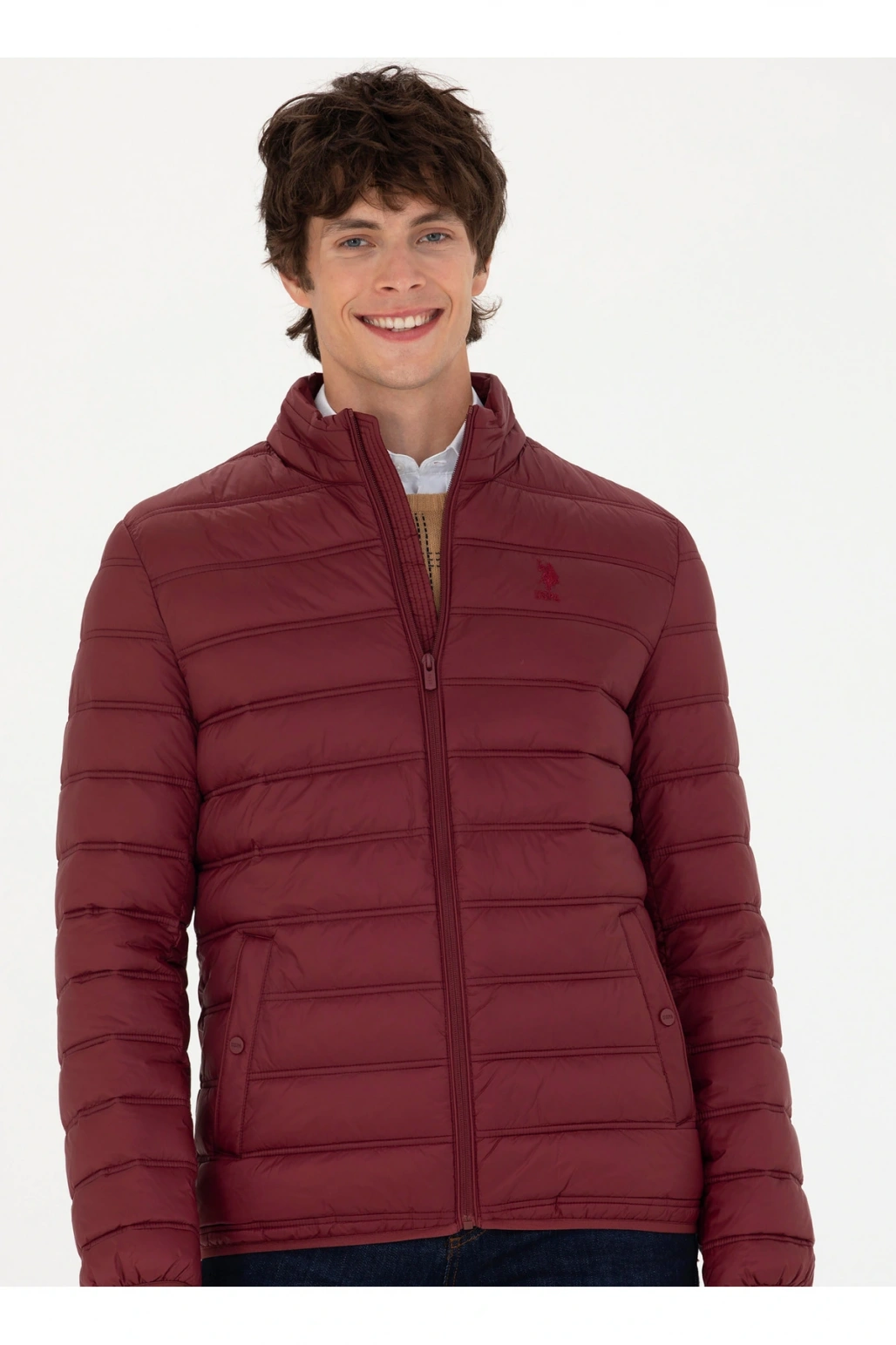 U.S. Polo Assn. Bordo Erkek Mont BONY23K