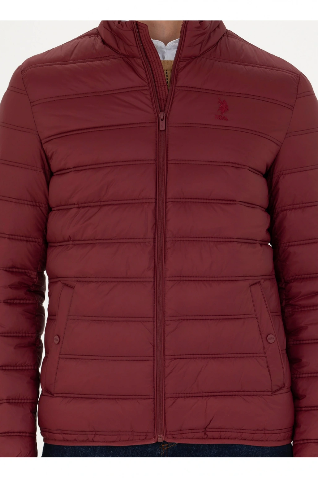 U.S. Polo Assn. Bordo Erkek Mont BONY23K