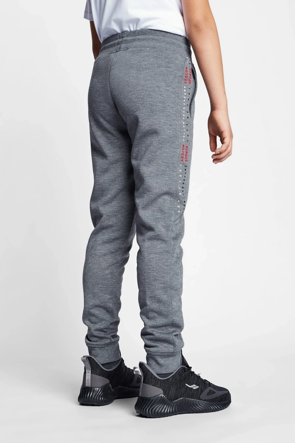 Gri Melanj Çocuk Eşofman Altı 22b-3104