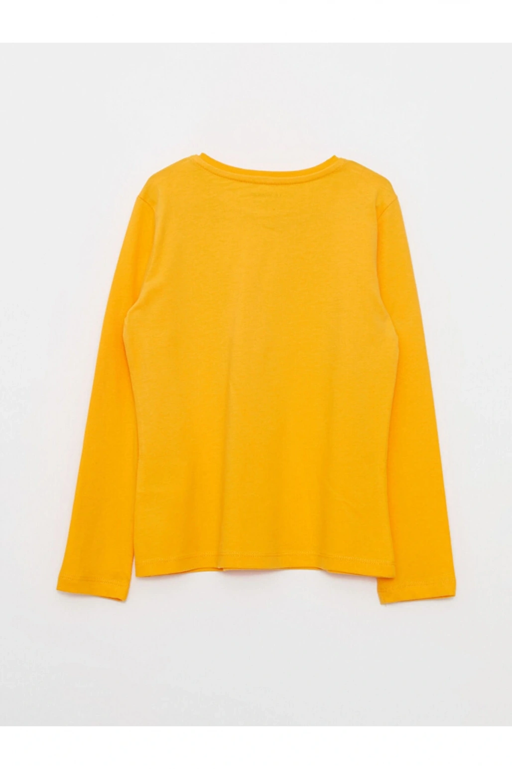 Bisiklet Yaka Basic Uzun Kollu Kız Çocuk Tişört