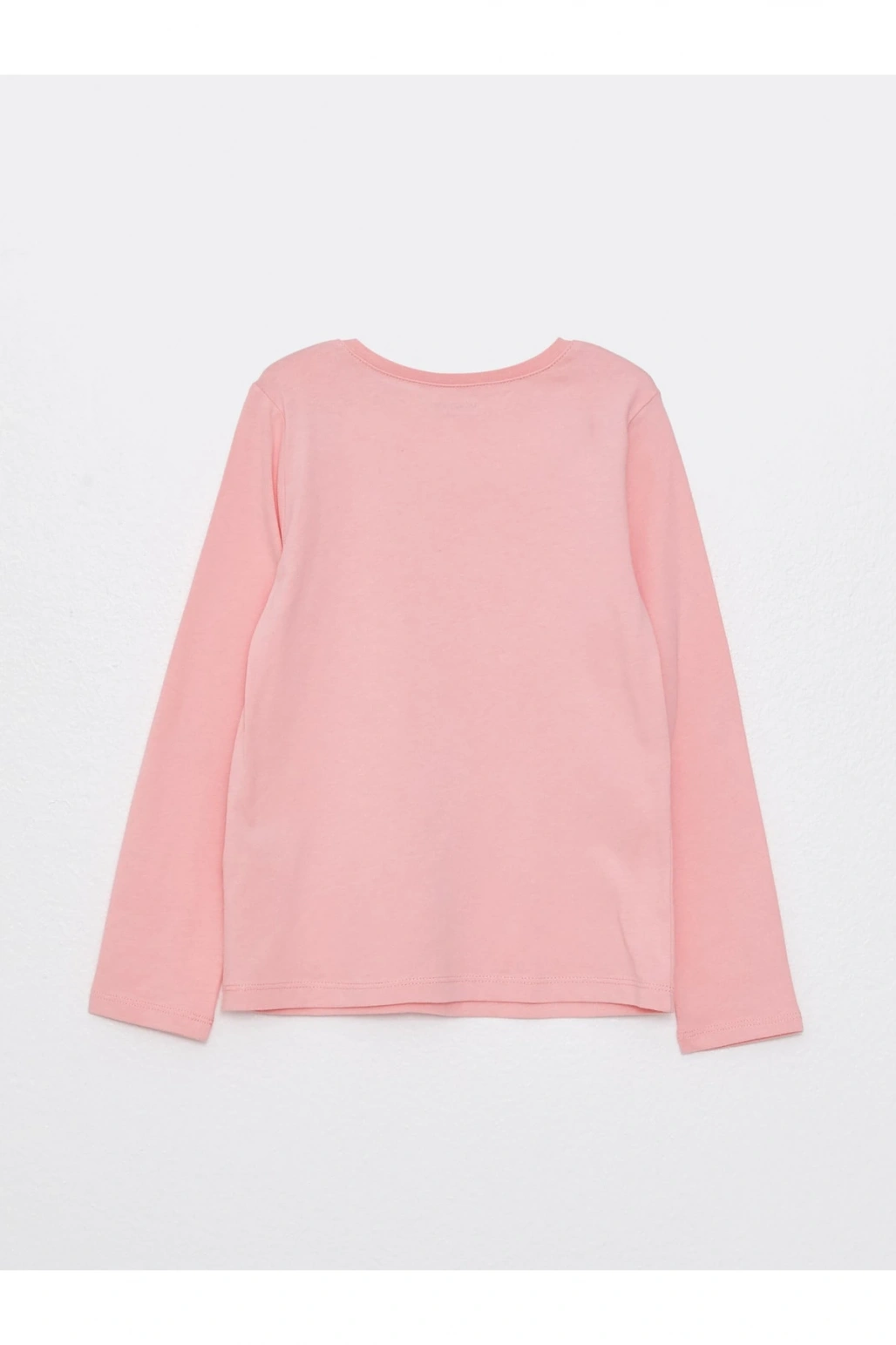 Bisiklet Yaka Basic Uzun Kollu Kız Çocuk Tişört
