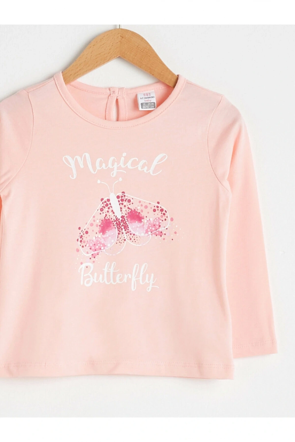 Kız Bebek Pembe Tişört