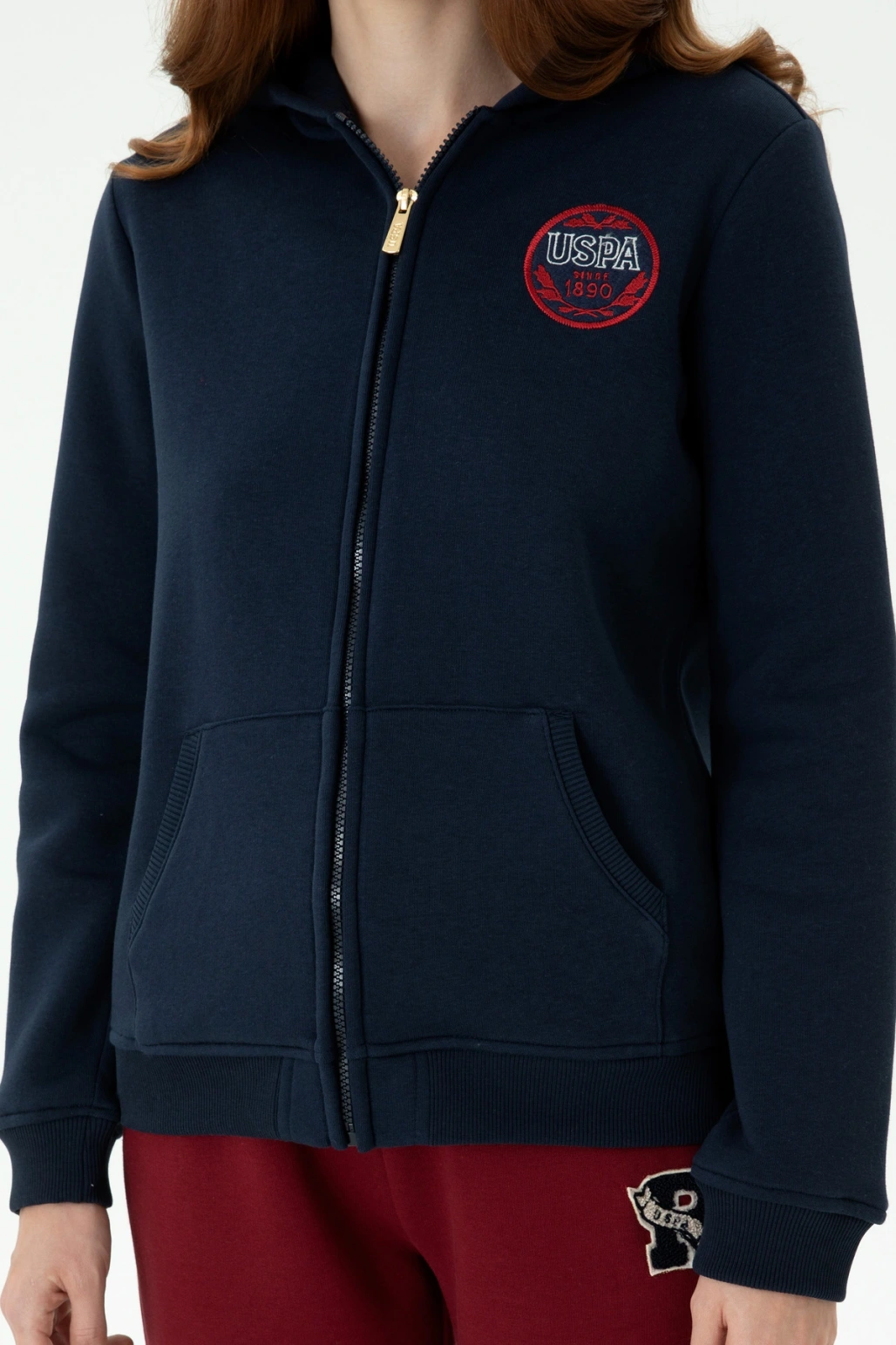 GO82GL082 Kapşonlu Sweat Çeket