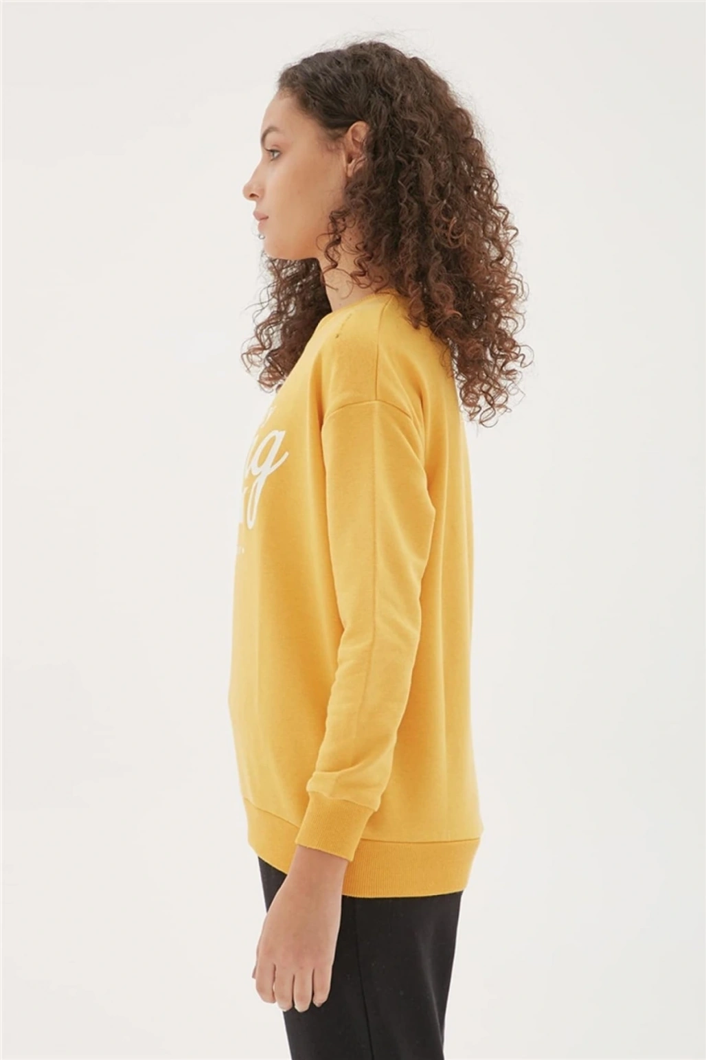 22k0578k1 Kadın Baskılı Sweatshirt