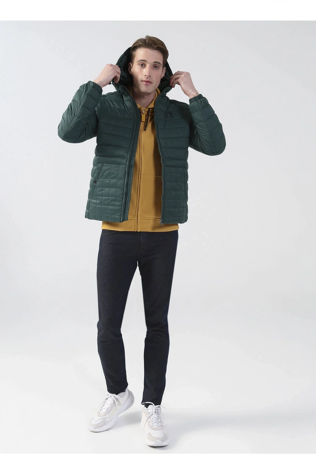 Yeşil Erkek Mont Lack22k