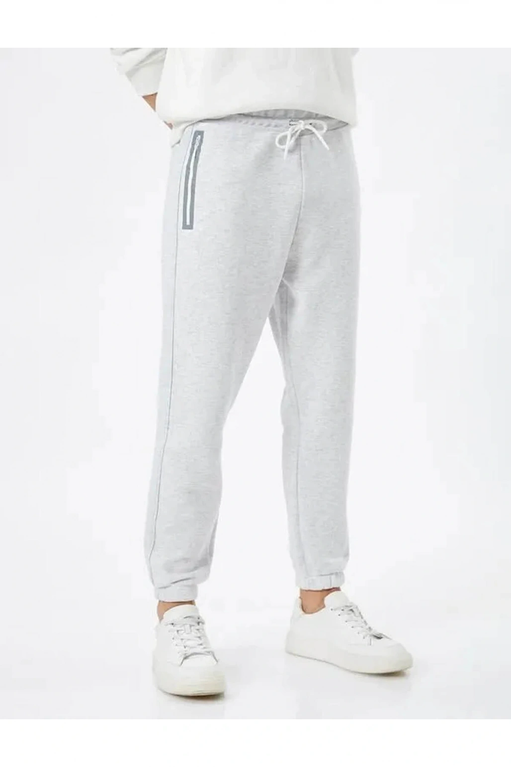 Erkek Eşofman Altı Gri 4wam40008mk